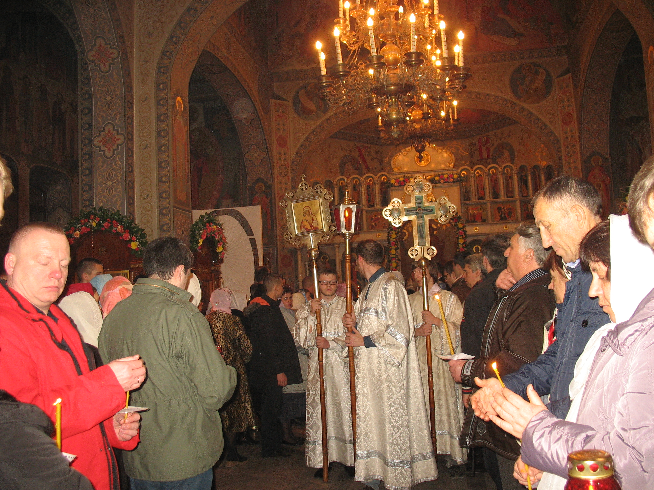 Пасха в Ильинском храме