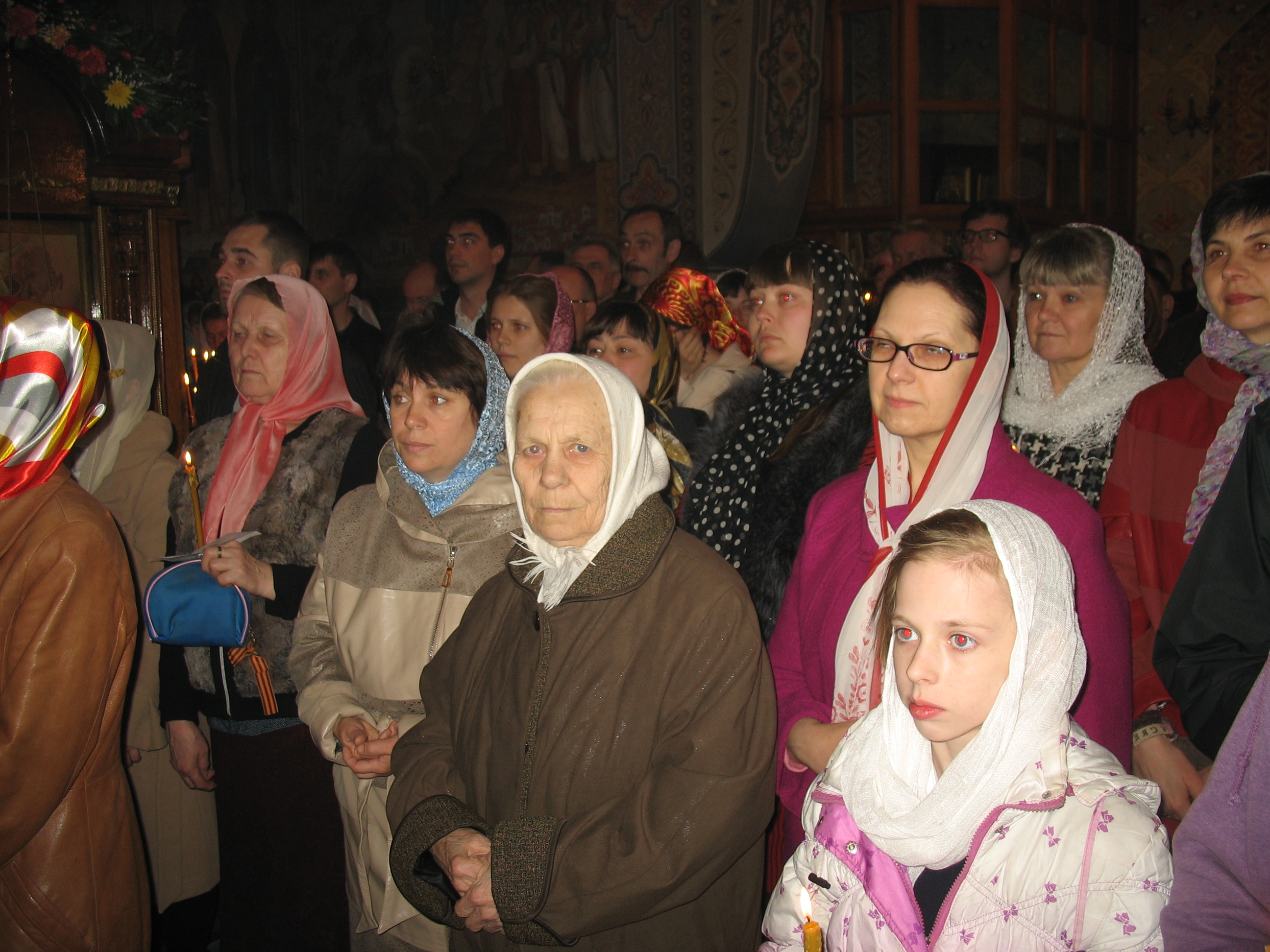 Пасха в Ильинском храме